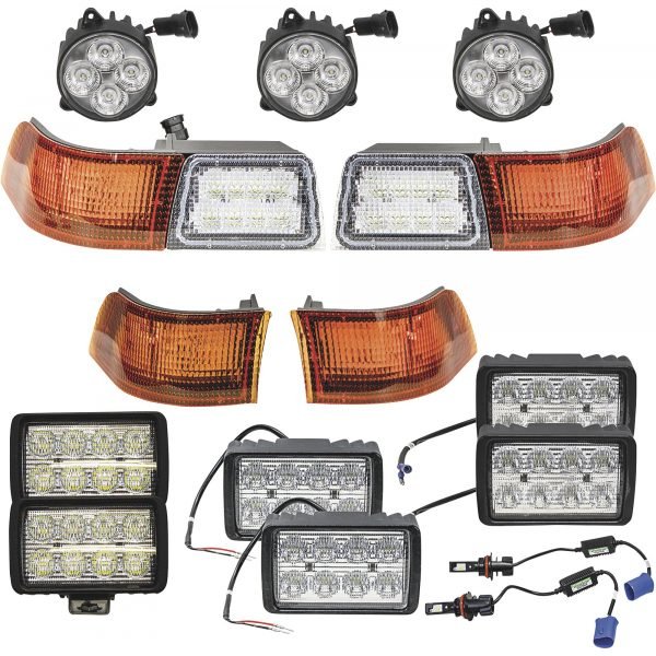 Tiger LED CASEKIT4 Tractor Light Kit 15-Light Flood/Amber 396 Watts 37200 Lumens 1 Tiger LED CASEKIT4 Tractor Light Kit 15-Light Flood/Amber 396 Watts 37200 Lumens