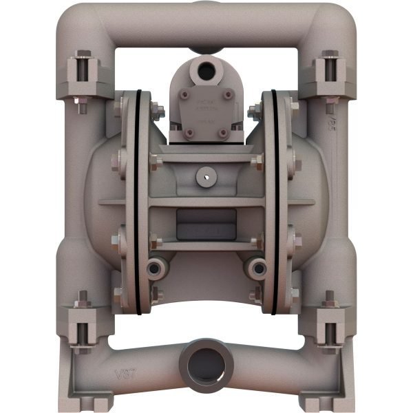Versa-Matic E1AA6X669C 1in Double Diaphragm Pump 45 GPM Aluminum/Santoprene ATEX