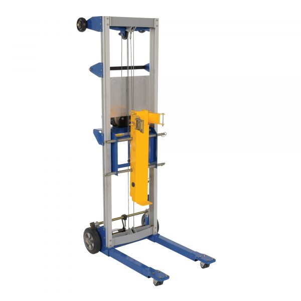 Vestil A-LIFT-HTL-27-300-44 Heater Tank Lift (300lb, Hand Winch, 69in Max Height) 1 Vestil A-LIFT-HTL-27-300-44 Heater Tank Lift (300lb, Hand Winch, 69in Max Height)