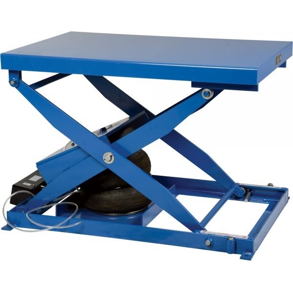 Vestil ABLT-2000 Heavy-Duty Air Bag Scissor Lift Table (2000lb Capacity)