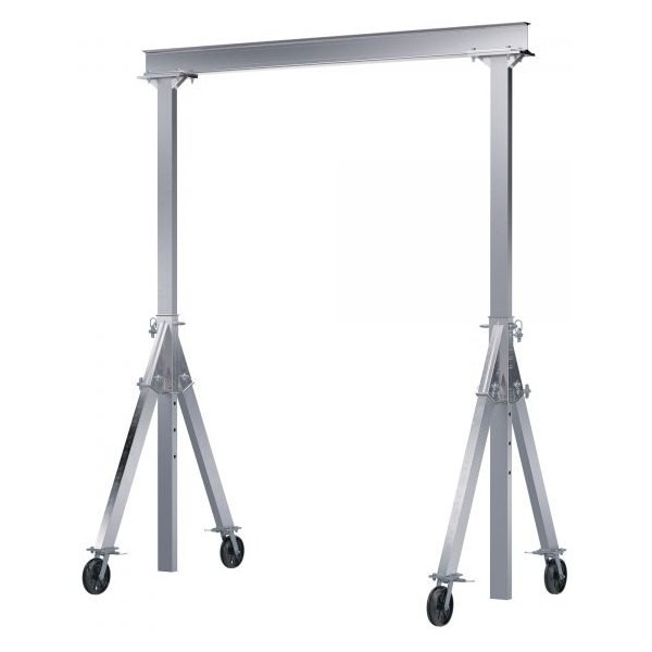 Vestil AHA-2-15-10-VG 2,000 lbs Aluminum Gantry Crane (15 ft I-Beam)