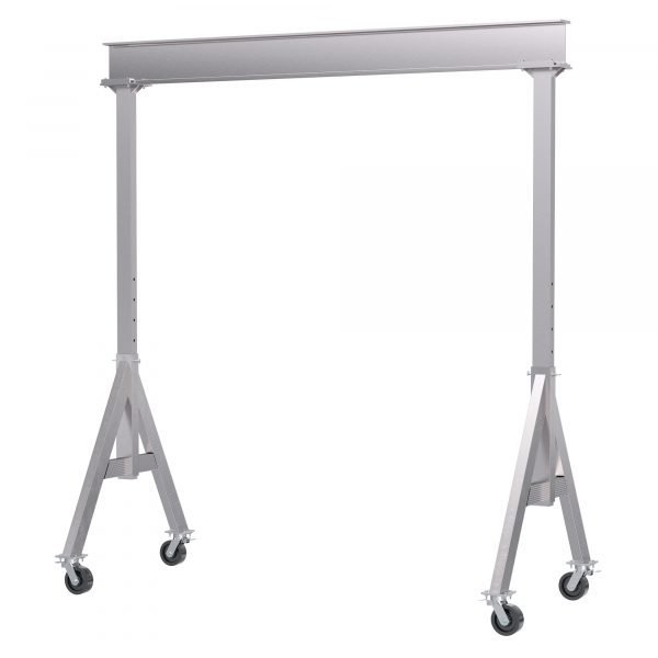 Vestil AHA-6-10-12-TLC Adjustable Aluminum Gantry Crane (6000lb, 10ft Beam, Total Lock Casters) 1 Vestil AHA-6-10-12-TLC Adjustable Aluminum Gantry Crane (6000lb, 10ft Beam, Total Lock Casters)