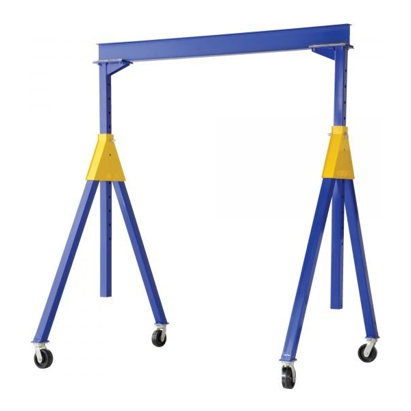 Vestil AHSN-8-15-9 KD Adjustable Gantry Crane (8000lb, 15ft Beam, High Clearance)