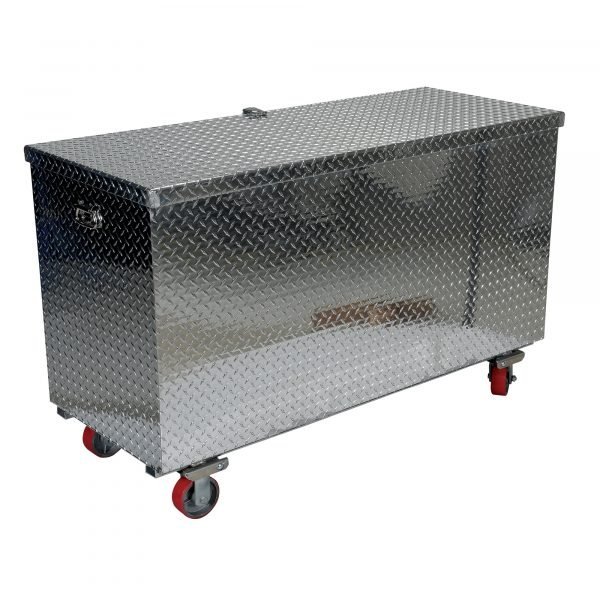 Vestil APTS-3060-C 30x60 Portable Aluminum Tool Box w/ Casters (Silver) 1 Vestil APTS-3060-C 30x60 Portable Aluminum Tool Box w/ Casters (Silver)