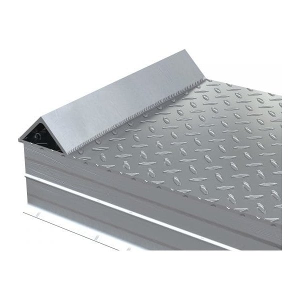 Vestil ATWR-ROG-24-8-54 24in Aluminum Roll-Off Guard, 30000 Lb Capacity