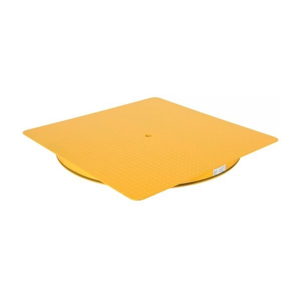 Vestil CA-KP-4848-4 4,000 lbs HD Square King Pin Carousel (48" x 48")