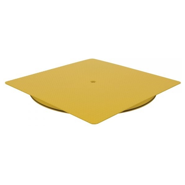 Vestil CA-KP-6060-4 4,000 lbs HD Square King Pin Carousel (60" x 60")