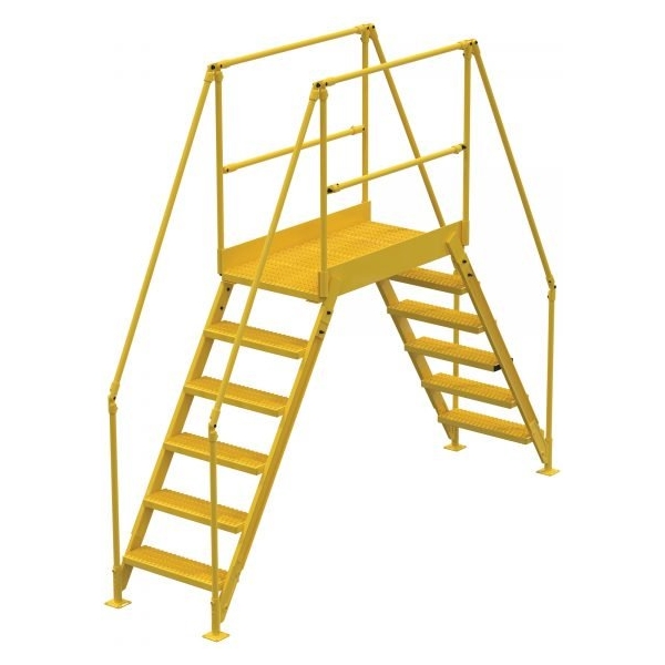 Vestil COL-6-56-33 Cross-Over Ladder (500 lb, 58.25in. Clearance)