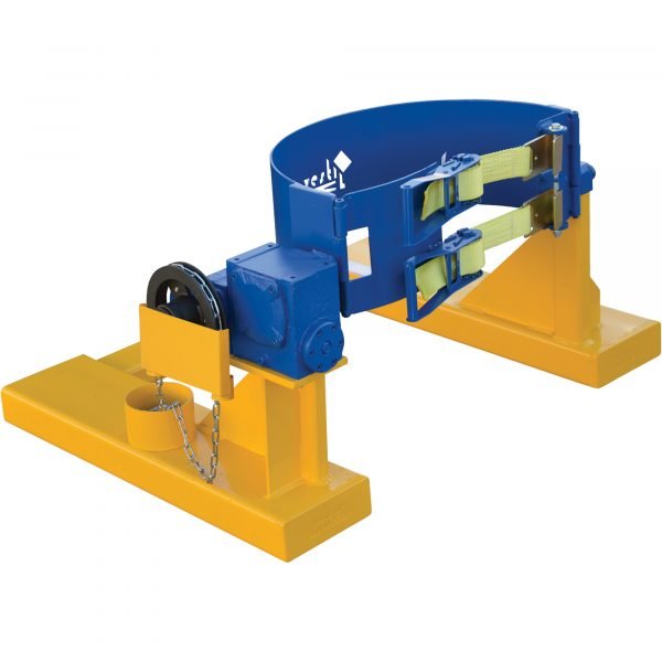 Vestil DCR-205-20 2,000 lbs Forklift Drum Carrier & Rotator 1 Vestil DCR-205-20 2,000 lbs Forklift Drum Carrier & Rotator