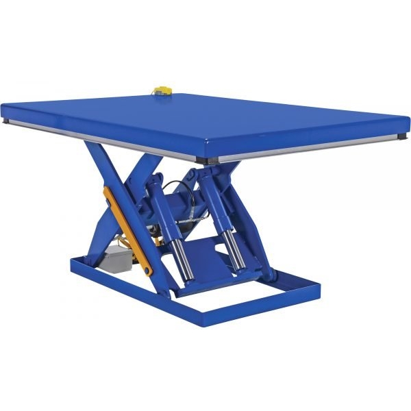 Vestil EHLT-4872-4-43 Hydraulic Scissor Lift Table (4000lb, 72in x 48in Platform)