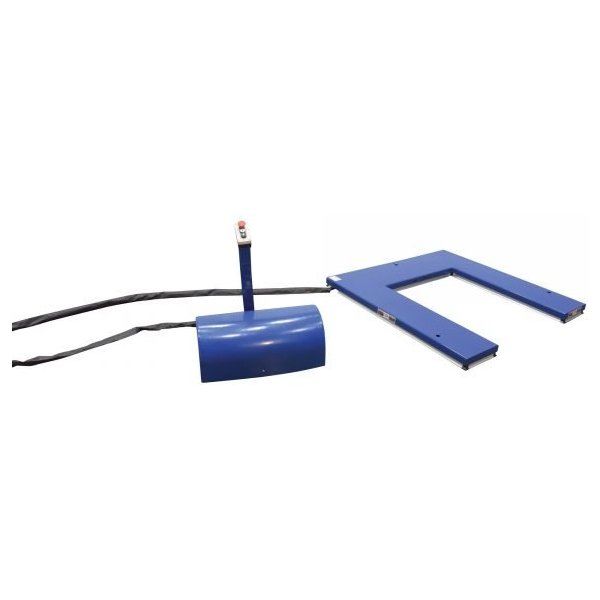 Vestil EHU-2 U-Type Electric Scissor Lift Table (2000 lb, 3.5in. Low Height)