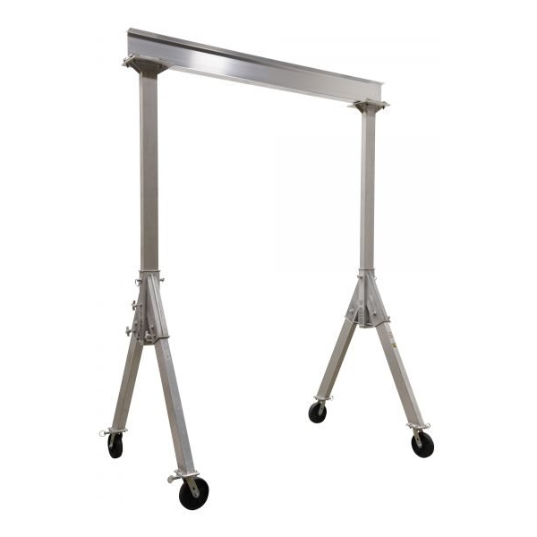 Vestil FHA-6-10-10 6,000 lbs Fixed Aluminum Gantry Crane (10 ft I-Beam)