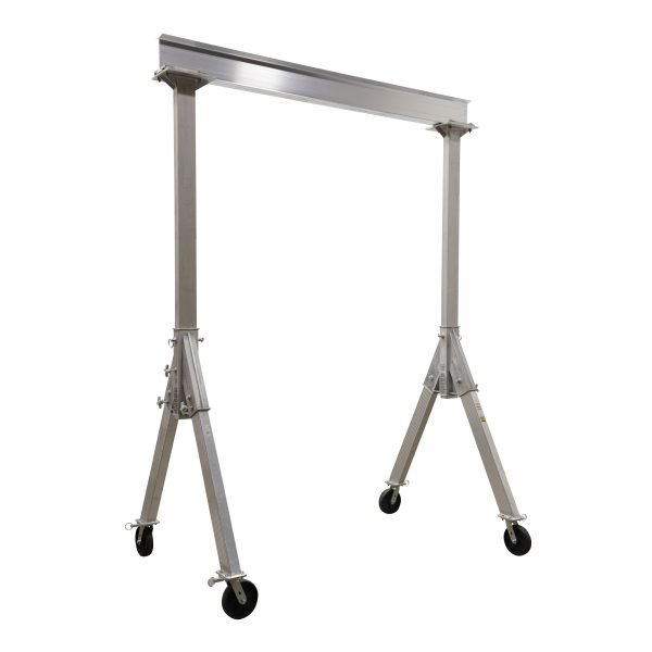 Vestil FHA-6-15-10 6,000 lbs Fixed Aluminum Gantry Crane (15 ft I-Beam) 1 Vestil FHA-6-15-10 6,000 lbs Fixed Aluminum Gantry Crane (15 ft I-Beam)