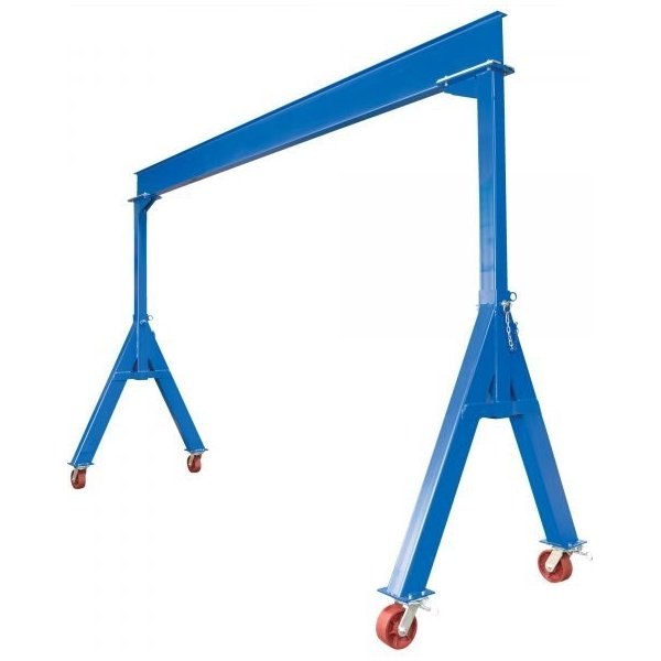 Vestil FHS-10-15 10,000 lbs Fixed Steel Gantry Crane (15 ft I-Beam)