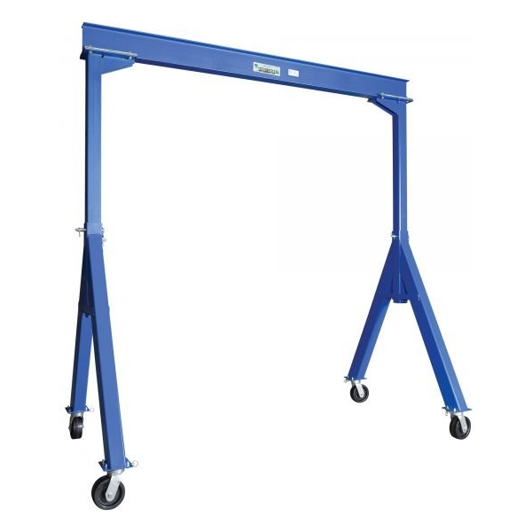 Vestil FHS-8-10 8,000 lbs Fixed Steel Gantry Crane (10 ft I-Beam)