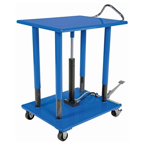 Vestil HT-30-3042 Hydraulic Post Table (3000lb Capacity, 30in. x 42in.)