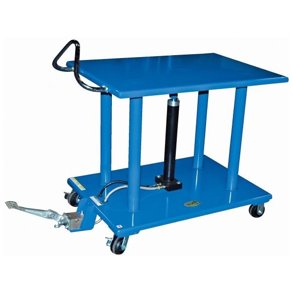 Vestil HT-40-4848 Hydraulic Post Table (4000lb Capacity, 48in. x 48in.)