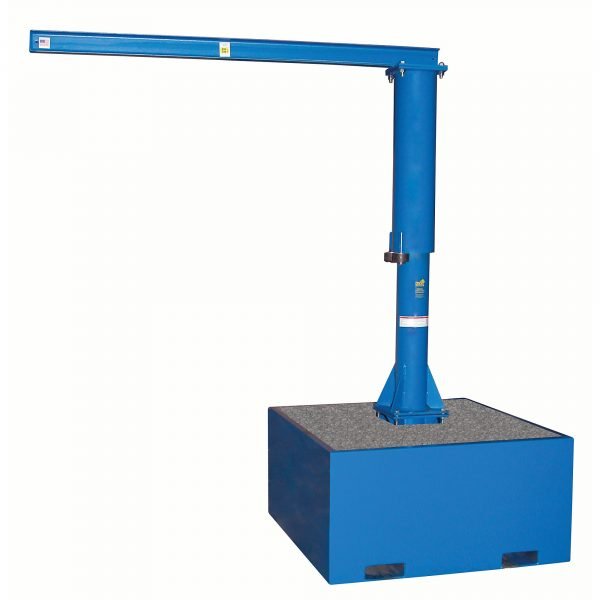 Vestil JIB-CB-50-8-10-BC Portable Jib Crane (500lb Capacity, 96in. Boom, Fork Mount) 1 Vestil JIB-CB-50-8-10-BC Portable Jib Crane (500lb Capacity, 96in. Boom, Fork Mount)