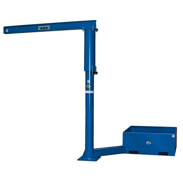 Vestil JIB-CBX-25-10-10 Portable Offset Jib Crane (250lb Capacity, 120in. Boom, Fork Mount) 1 Vestil JIB-CBX-25-10-10 Portable Offset Jib Crane (250lb Capacity, 120in. Boom, Fork Mount)