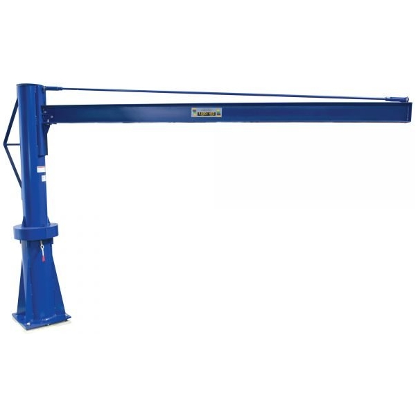 Vestil JIB-P-10-10-6 Floor Mount Multi-Station Jib Crane (1000lb Capacity, 120in. Boom)