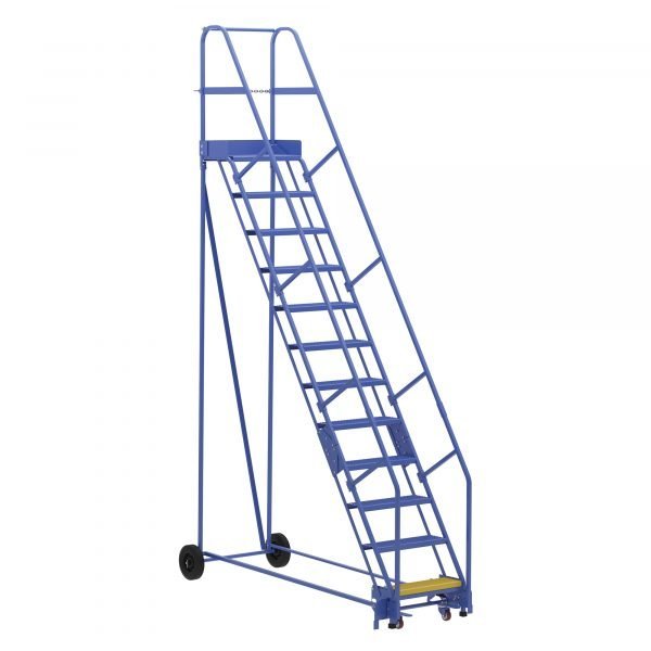 Vestil LAD-12-14-P 12-Step Perforated Warehouse Ladder (156" H) 1 Vestil LAD-12-14-P 12-Step Perforated Warehouse Ladder (156" H)