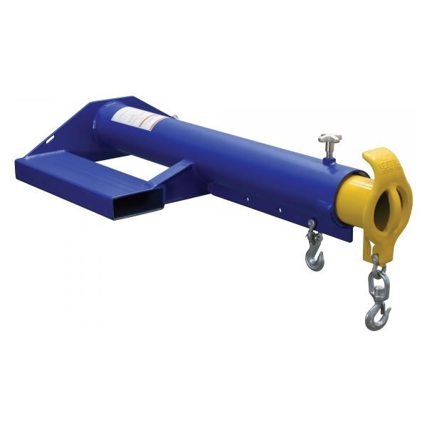Vestil LMS-EBT-46-6 Shorty Telescoping Boom (6000lb Capacity, Forklift Mount)