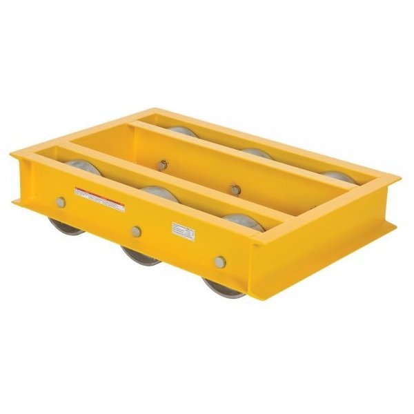 Vestil ODMD-2436-10 Open Deck Machinery Dolly (10,000lb Capacity, 24in. x 36in.)