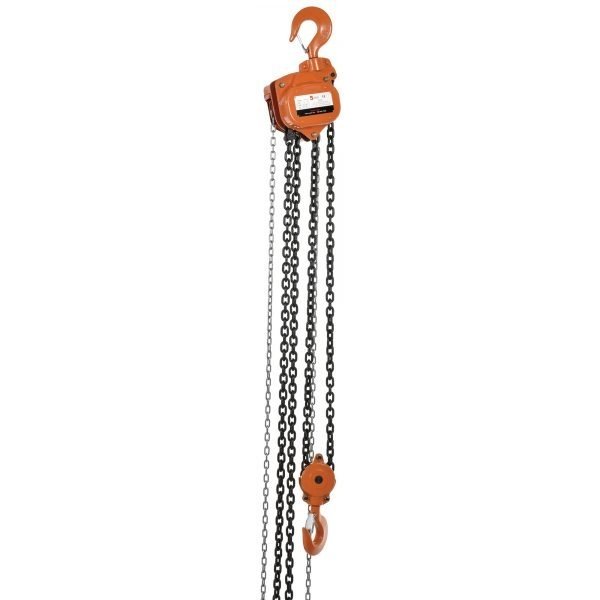 Vestil PHCH-10-15 Professional Hand Chain Hoist (10,000lb Capacity, 15 ft. Lift)