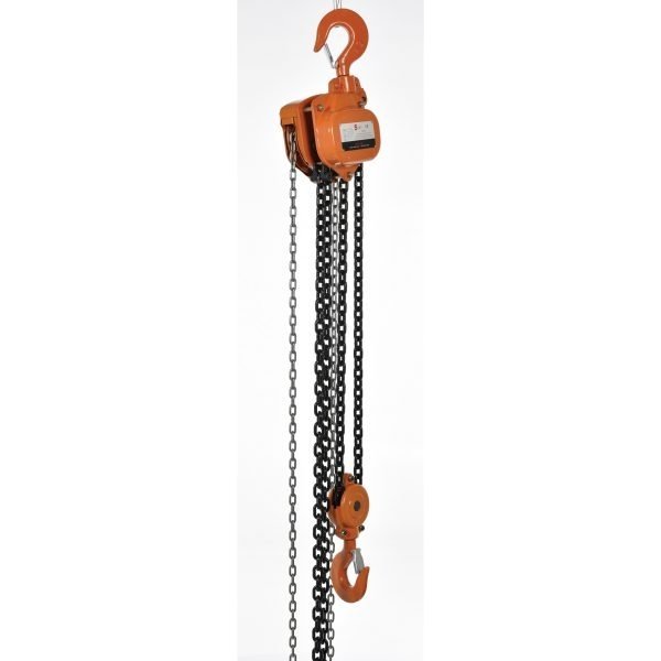 Vestil PHCH-10-20 Professional Hand Chain Hoist (10,000lb Capacity, 20 ft. Lift)