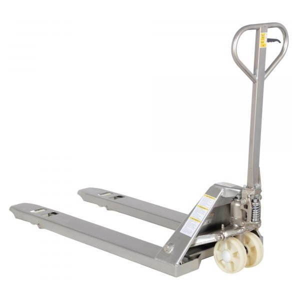 Vestil PM5-2748-SFF Stainless Steel Frame Pallet Truck (5500 lb, 27 x 48)