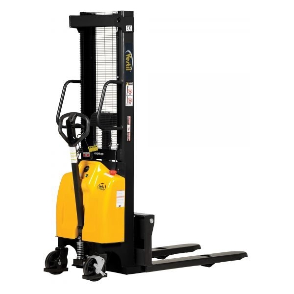 Vestil SE/HP-98 Hand Pump/DC Pallet Stacker (2000 lb, 98in. Lift)
