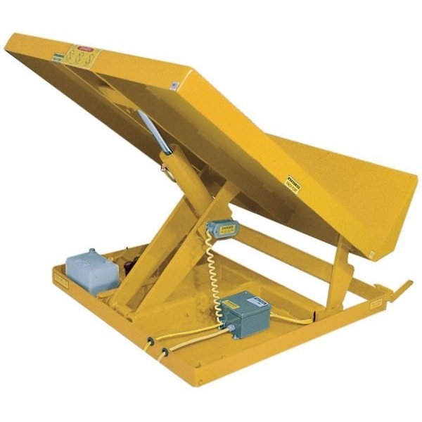 Vestil UNI-4848-6-YEL-230-3 6K Lift and Tilt Table (Yellow, 230V 3-Phase)