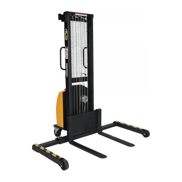 Vestil VWS-770-AA-DC Pallet Stacker Forklift (DC Winch, Adjustable, 770 lb, 59in. Lift)