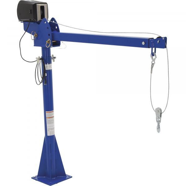 Vestil WTJ-20-4-AC-CSA 2,000 lbs AC Powered Truck Jib Crane (CSA Certified) 1 Vestil WTJ-20-4-AC-CSA 2,000 lbs AC Powered Truck Jib Crane (CSA Certified)