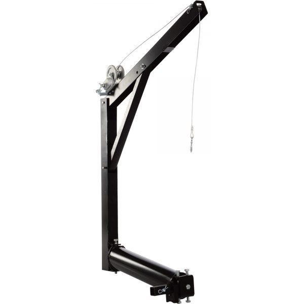 Vestil WTJ-HITCH Mobile Hitch-Mount Truck Crane (600lb Capacity, Hand Winch)
