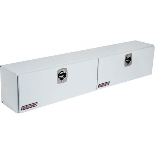 Weather Guard 297-3-02 Jumbo 96in Steel Super-Side Mount Tool Box (White)