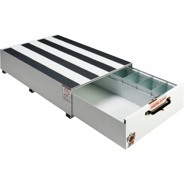 Weather Guard 334-3 Pack Rat Deep 48in Truck Storage Drawer (White)