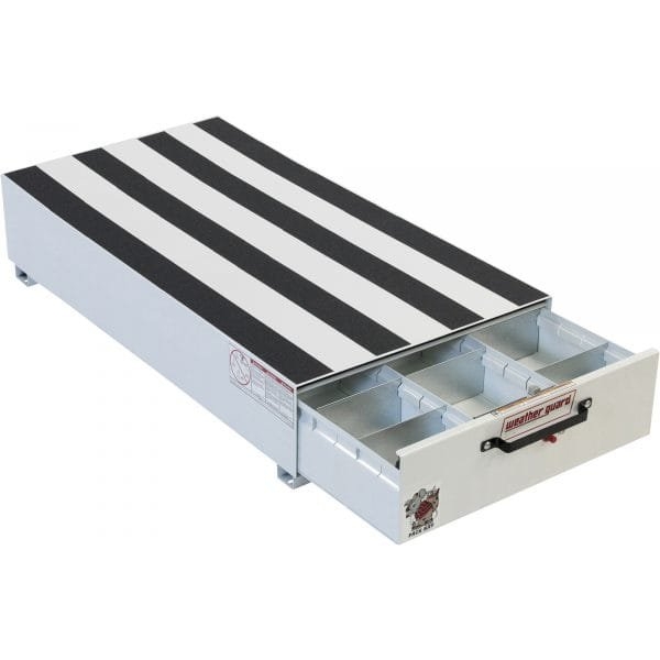Weather Guard 337-3 Pack Rat Deep 48in Truck Storage Drawer (White)