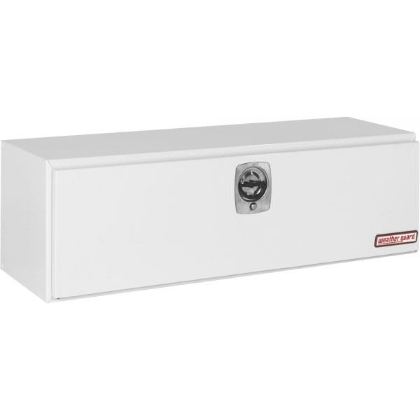 Weather Guard 560-3-02 60in Steel Underbed Truck Tool Box (White)
