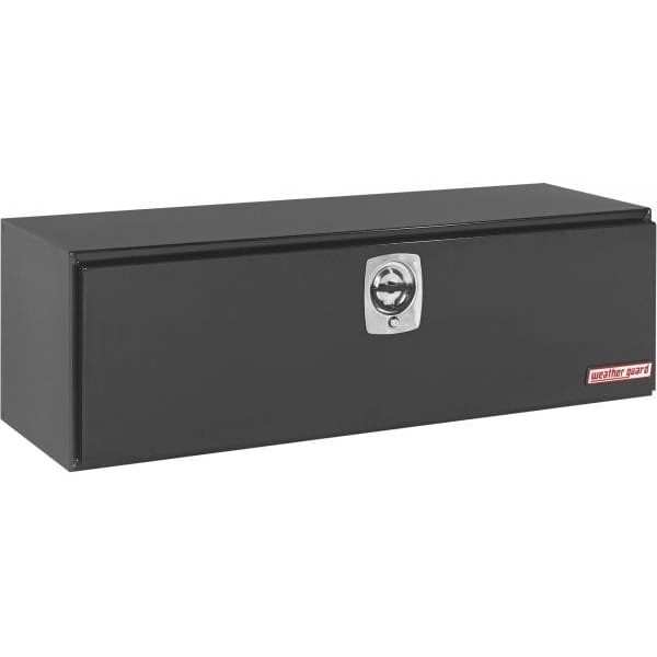 Weather Guard 560-5-02 60in Steel Underbed Truck Tool Box (Black)