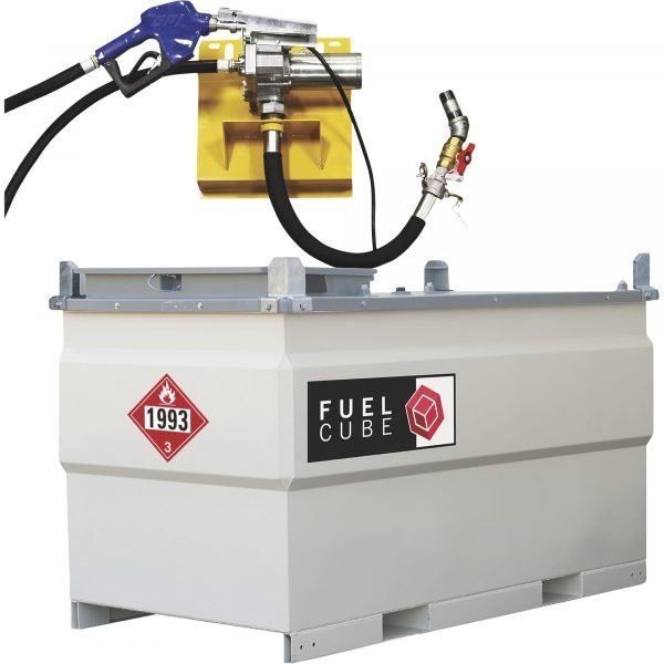 Western Global FuelCube FCP500 Diesel Fuel Tank w/ 12V Pump Kit 500 Gallon
