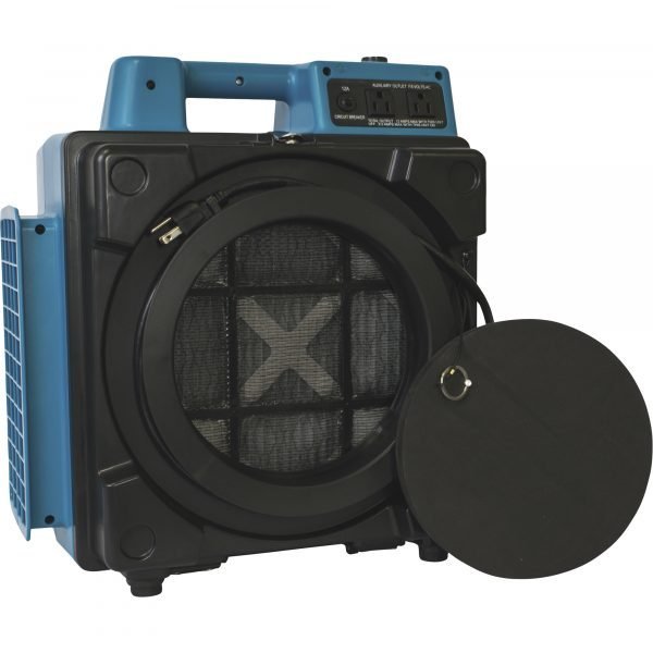 XPOWER X-2480A-Blue Mini HEPA Air Scrubber w/ Power Outlets (550 CFM) 1 XPOWER X-2480A-Blue Mini HEPA Air Scrubber w/ Power Outlets (550 CFM)