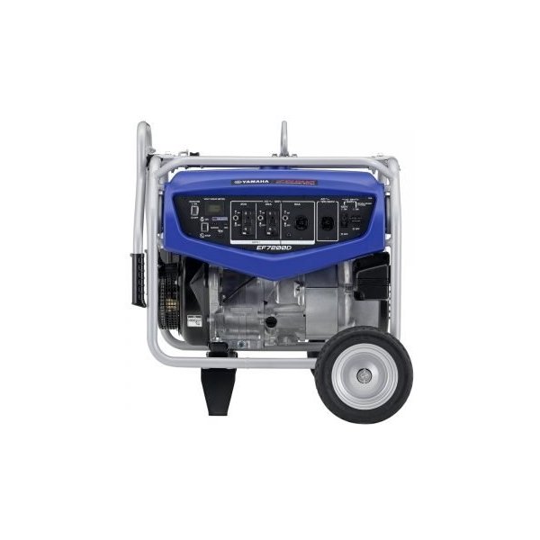 Yamaha EF72DZ Portable Generator 7,200 Peak/6,000 Rated Watts 120/240V