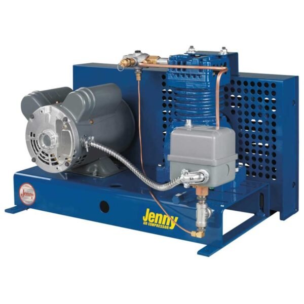 Jenny F34A-B Air Compressor - 0.75HP Base Mount
