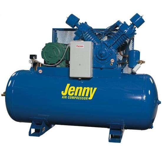 Jenny T25B-120 Air Compressor - 25HP 120Gal