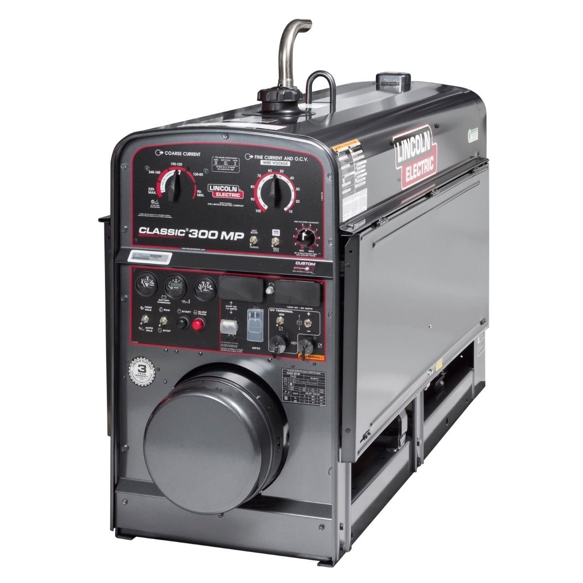 Lincoln Classic 300 MP Kubota CC/CV Welder Generator Lincoln Classic 300 MP Kubota CC/CV Welder Generator